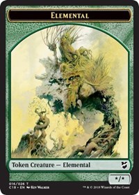 Elemental // Thopter (025) Double-sided Token Elemental // Thopter (025) Double-sided Token